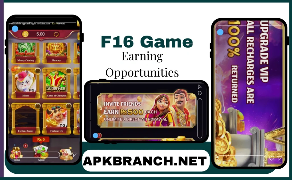 F16 Game Earning Opportunities