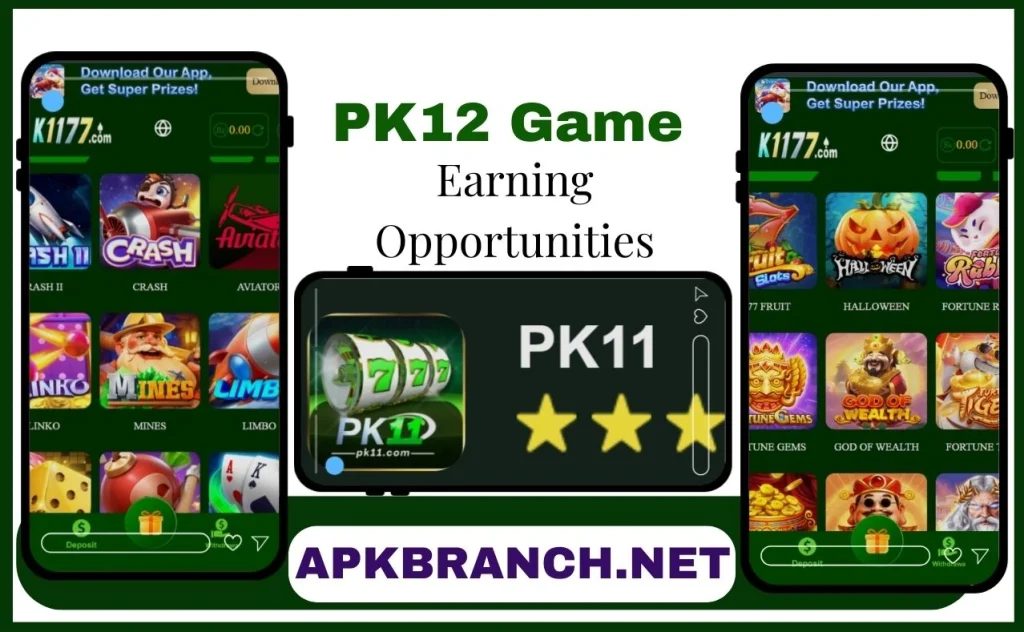 PK12 Game Earning Opportunities