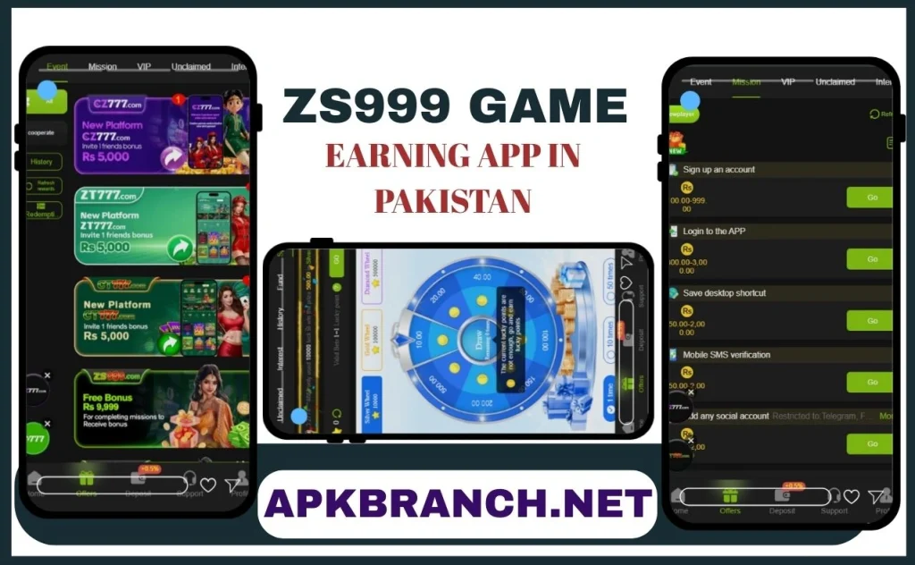 ZS999 Game Earning Opportunities