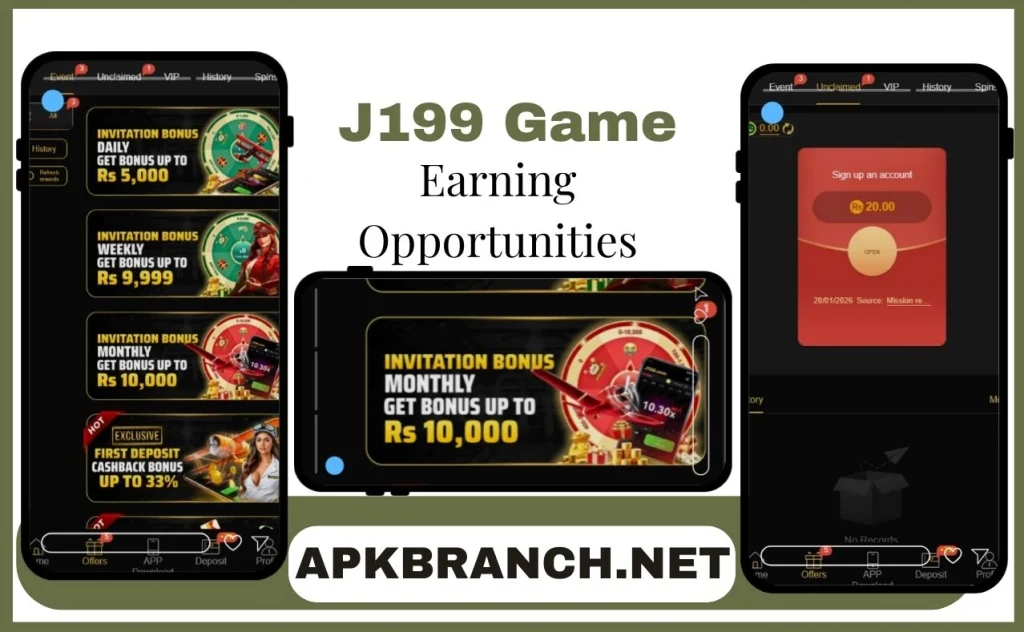 J199 Game Earning Opportunities