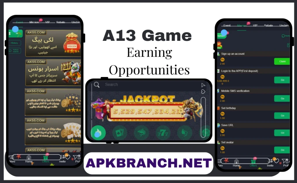 A13 Game Earning Opportunities
