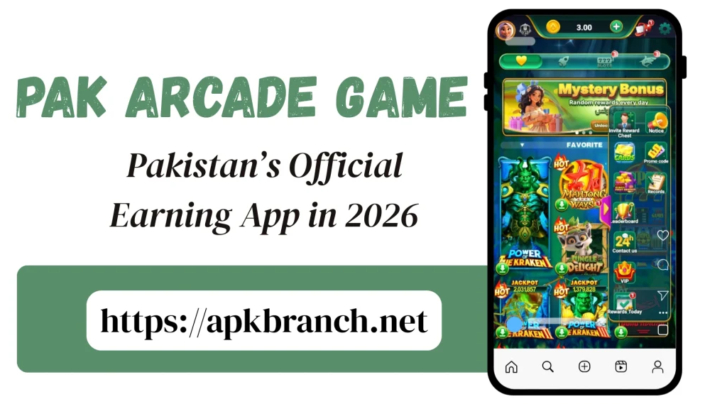 Pak Arcade Game interface screenshot