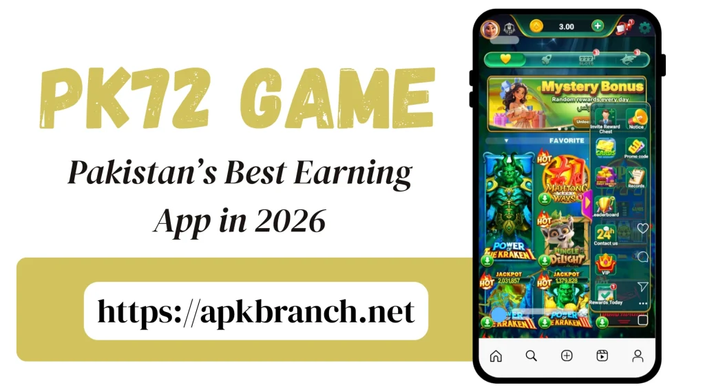 PK72 Game interface screenshot