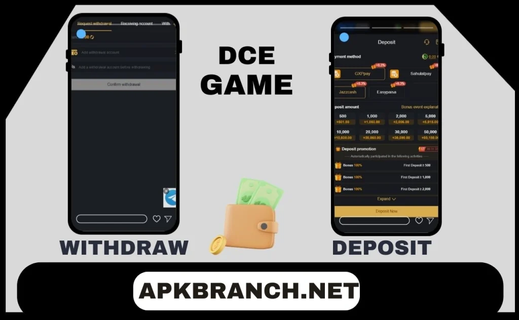 DCE Game Deposit
