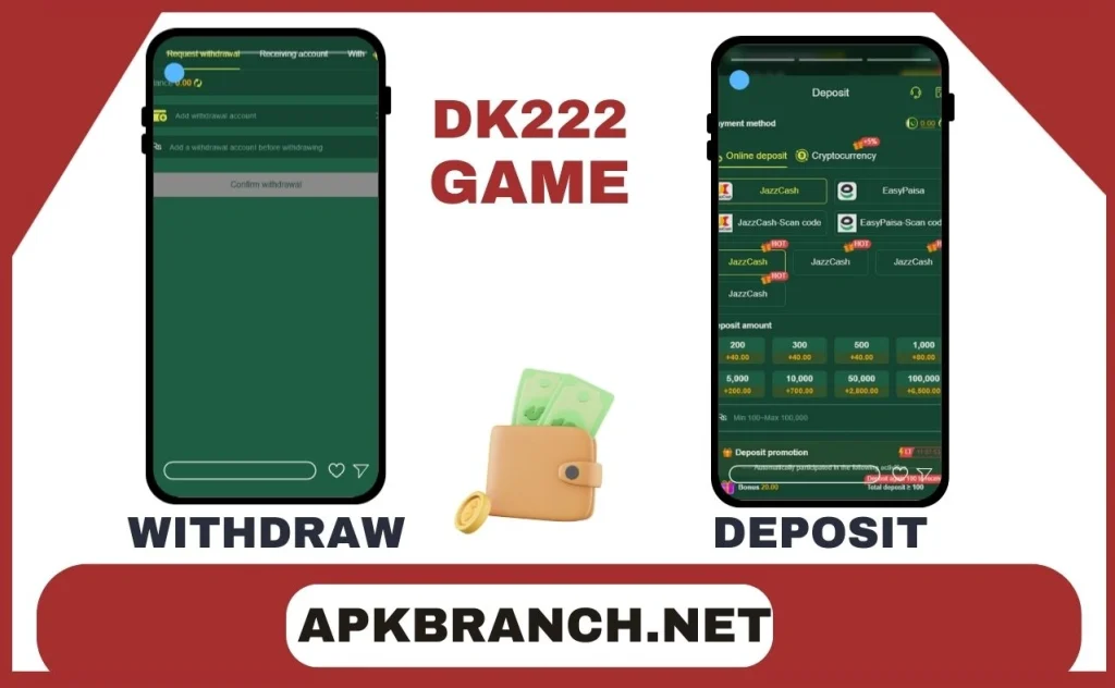 BK222 Game Deposit