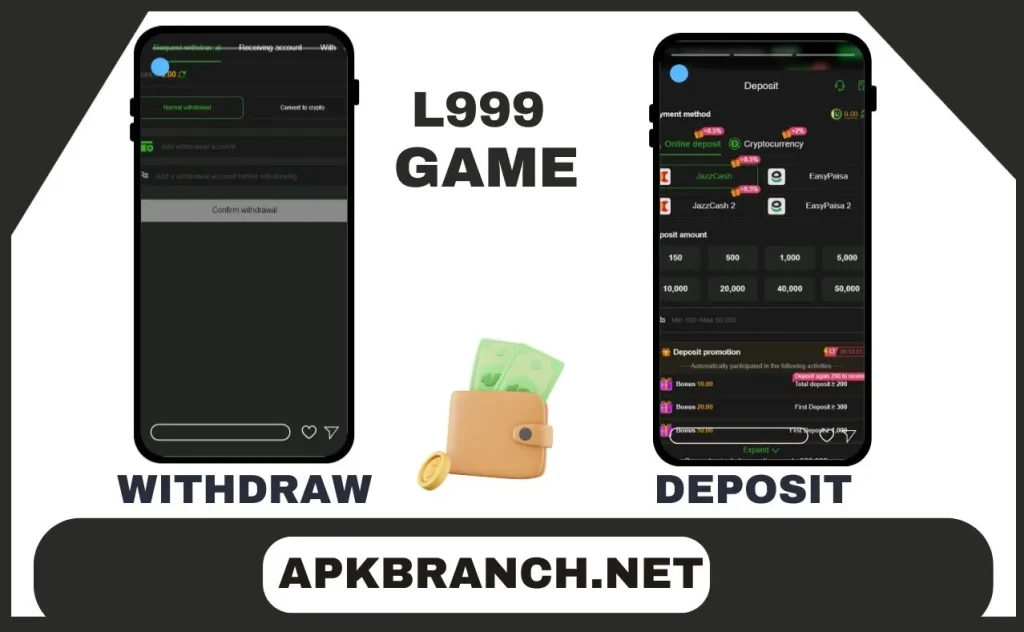 L999 Game Deposit