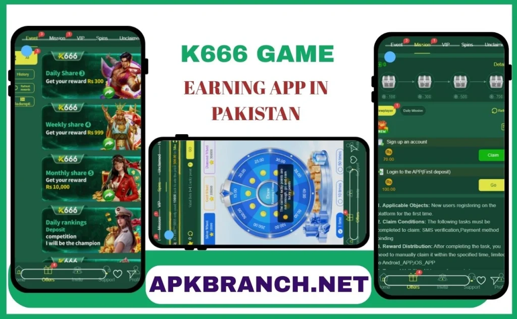 K666 Game Earning Opportunities